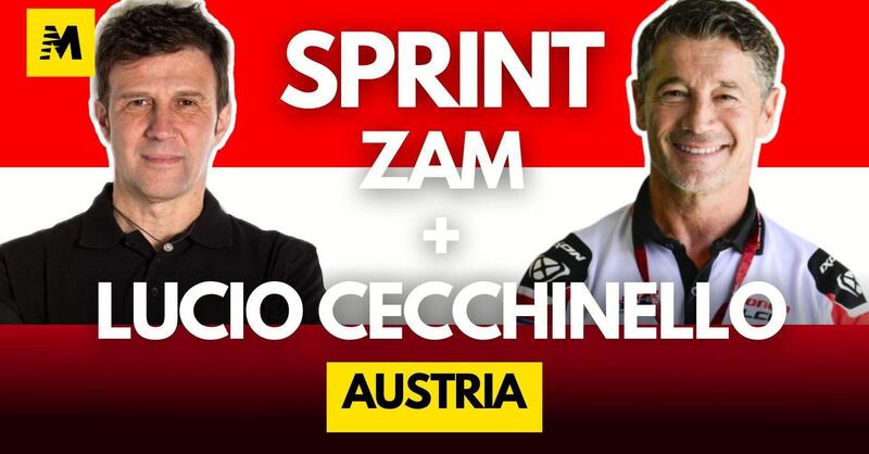 MotoGP 2025. GP di Austria. La Sprint con Zam e Lucio Cecchinello - DIRETTA 18,30 [VIDEO]