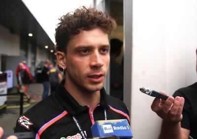 MotoGP 2025. GP di Austria. Marco Bezzecchi: Sapevo di averne di meno. Oggi mi aspettavo anche Pecco Bagnaia, mi piacerebbe che domani sia davanti 