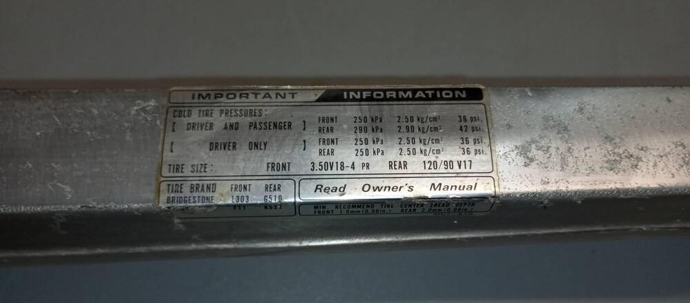 Forcellone post. Honda cx 500 turbo (4)