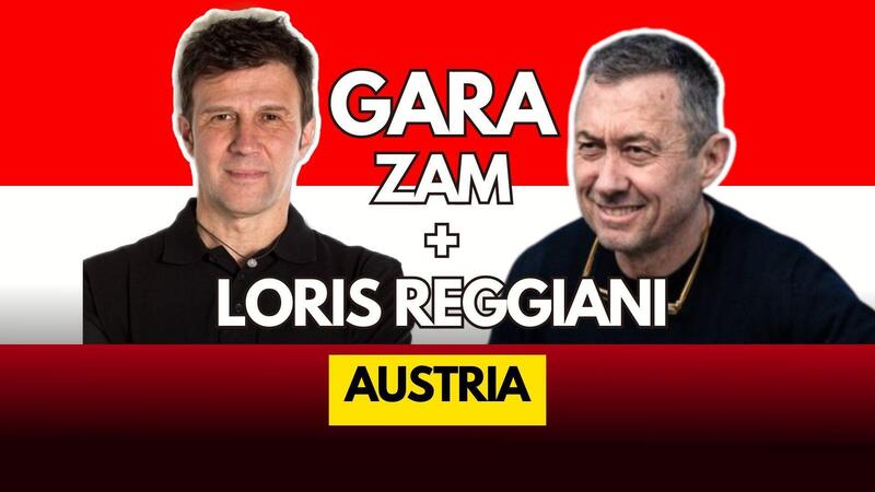 MotoGP 2025. GP di Austria. La gara con Zam e Loris Reggiani - DIRETTA 18,30 [VIDEO]