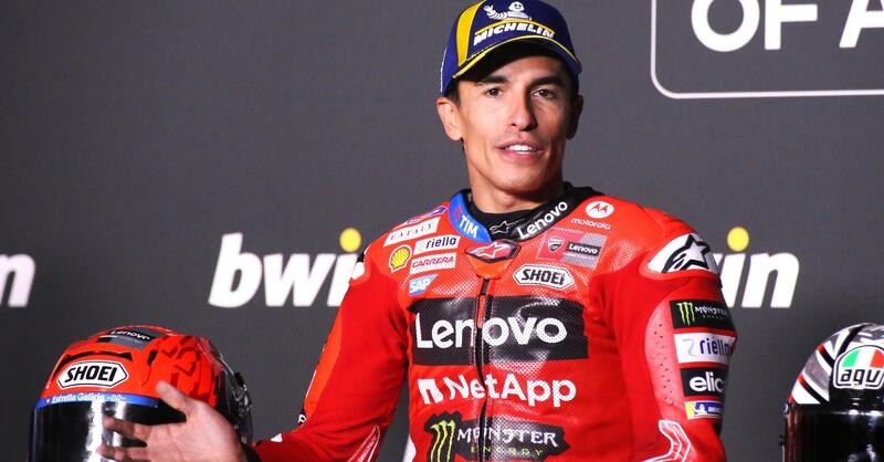 MotoGP 2025. GP di Austria. Marc Marquez: &quot;Pecco Bagnaia? Ha talento, ma &egrave; in difficolt&agrave;: venerd&igrave; era il pi&ugrave; forte in pista&quot;