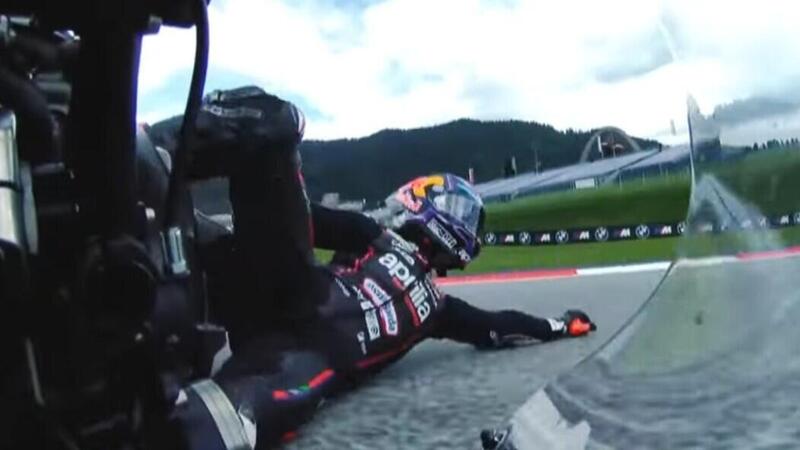 MotoGP 2025. GP di Austria. Jorge Martin dopo la caduta: &quot;Sono un po&#039; dolorante, ma in Ungheria star&ograve; bene&quot; [VIDEO]