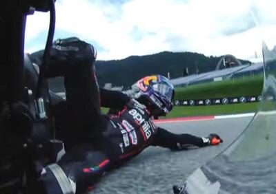 MotoGP 2025. GP di Austria. Jorge Martin dopo la caduta: Sono un po' dolorante, ma in Ungheria starò bene [VIDEO]