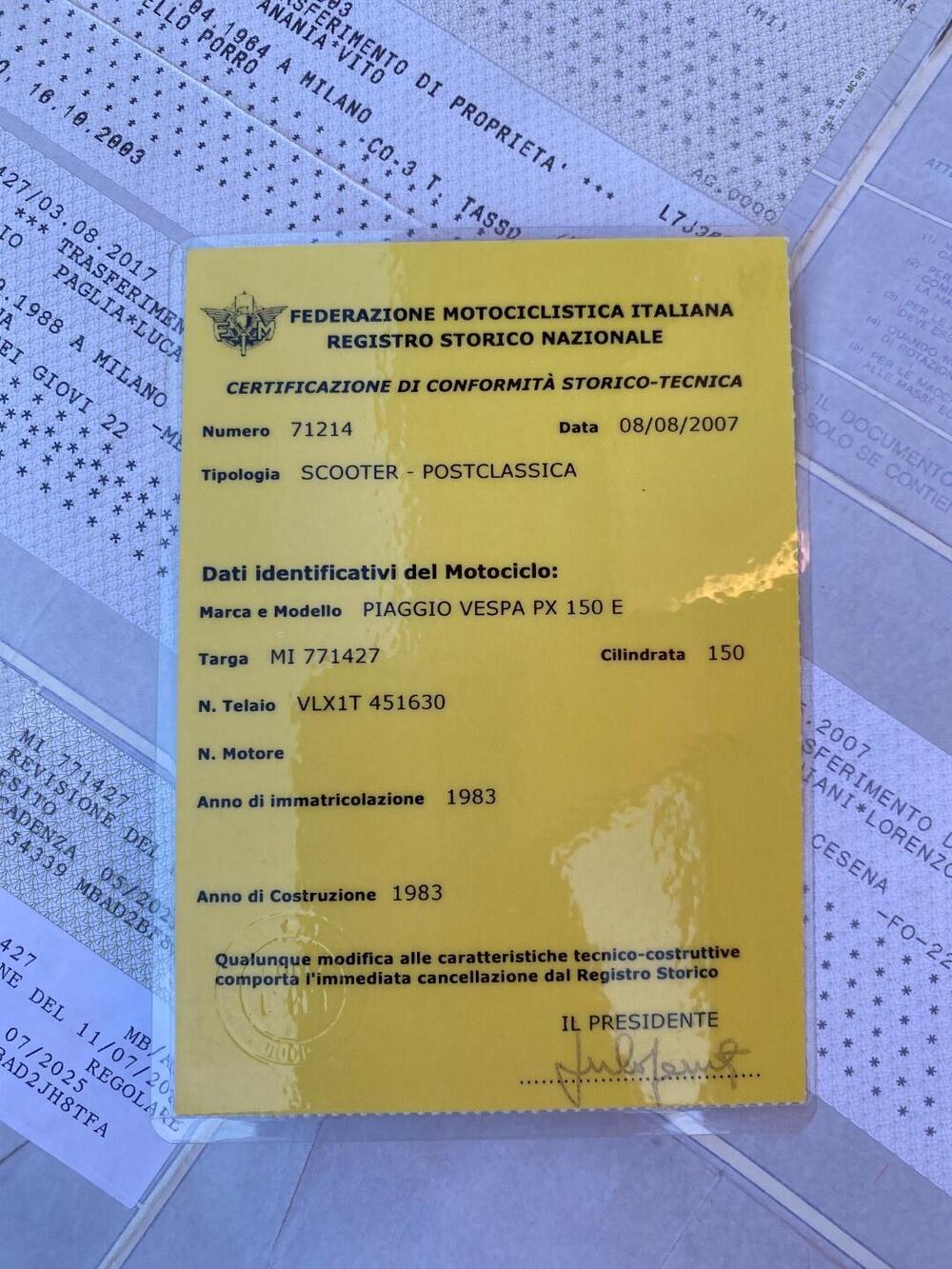 Piaggio Vespa PX 150 E (6)