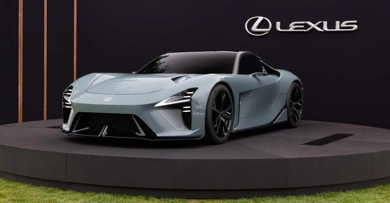Lexus Sport Concept: il futuro delle sportive giapponesi debutta a Monterey