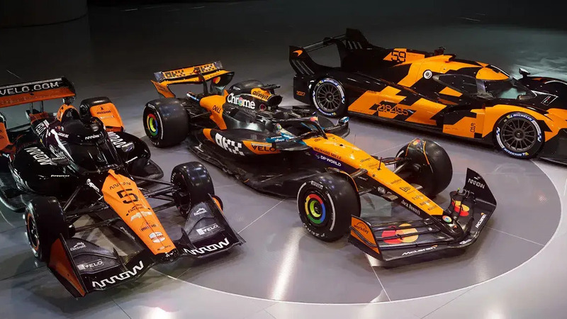 Non ancora in pista, gi&agrave; da collezione: McLaren mette all&rsquo;asta le sue nuove auto di F1, WEC e IndyCar