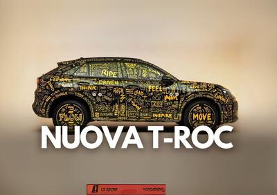 Nuova Volkswagen T-Roc: si avvicina il debutto al Salone di Monaco 2025