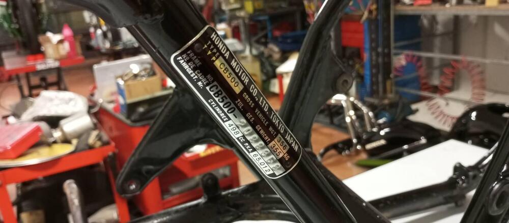 TELAIO HONDA CB 500 FOUR (12)