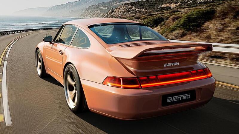 Il design posteriore della 993 Founders Edition di Everrati