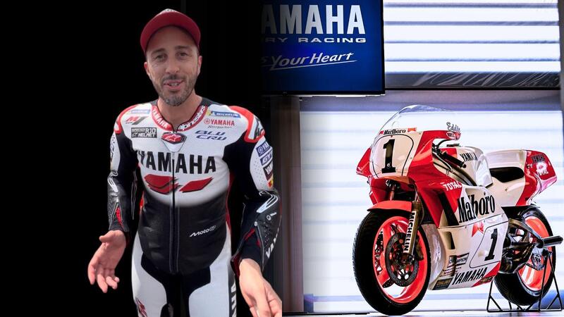 MotoGP 2025. I commenti di Andrea Dovizioso dopo aver guidato la moto pi&ugrave; bella del mondo (Yamaha 500 2T) [VIDEO]