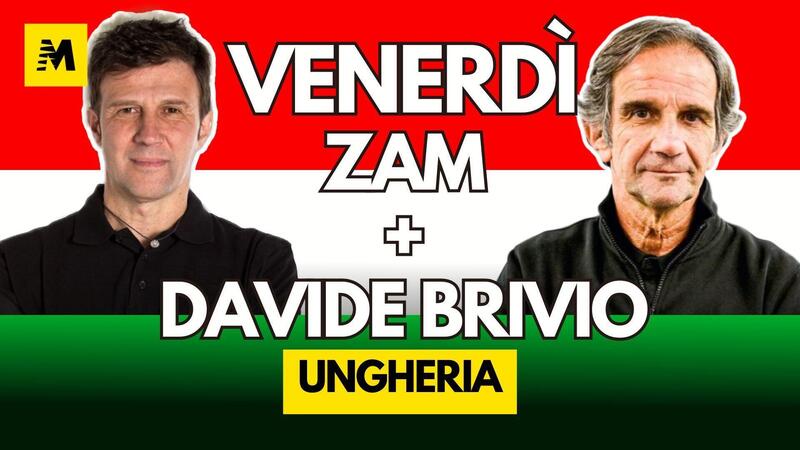 MotoGP 2025. GP di Ungheria. La Sprint con Zam e Davide Brivio - DIRETTA 18 [VIDEO]