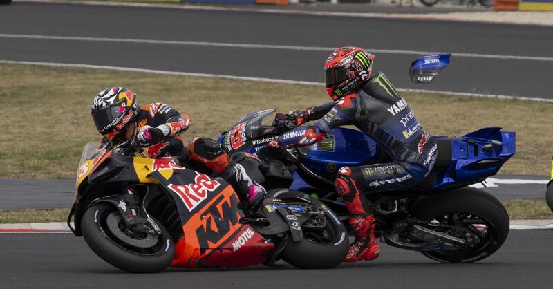 MotoGP 2025. GP di Ungheria. Penalizzati Fabio Quartararo e Enea Bastianini per i due incidenti al primo giro [VIDEO]