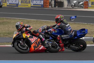 MotoGP 2025. GP di Ungheria. Penalizzati Fabio Quartararo e Enea Bastianini per i due incidenti al primo giro [VIDEO]