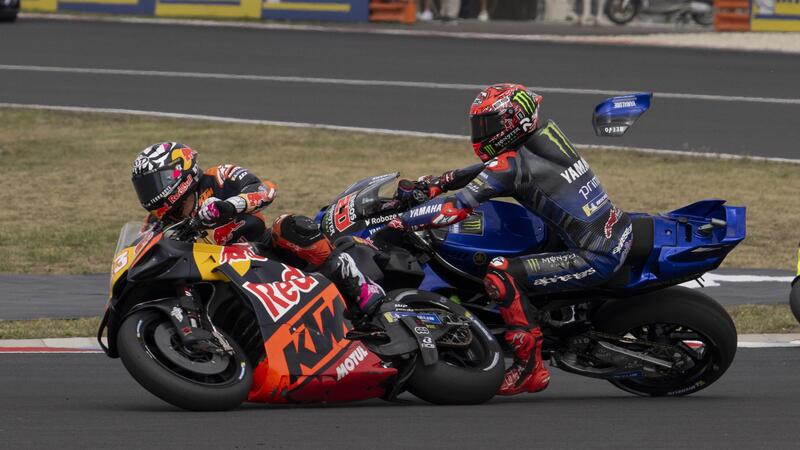 MotoGP 2025. GP di Ungheria. Penalizzati Fabio Quartararo e Enea Bastianini per i due incidenti al primo giro [VIDEO]