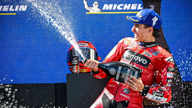 MotoGP 2025, le pagelle del GP d&#039;Ungheria. Ducati domina la sprint, Marc Marquez domina sempre