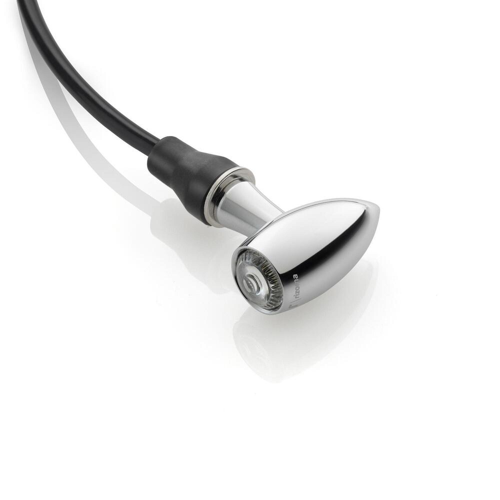 Freccia a led Rizoma Club cromata omologata