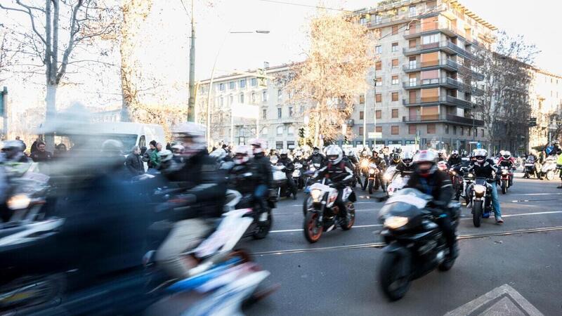 Milano verso quota 200mila moto. I motocicli sono raddoppiati negli ultimi 20 anni
