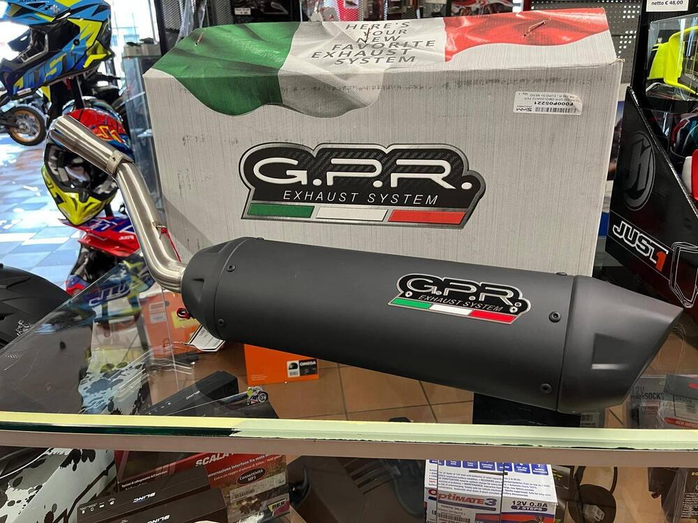 SCARICO TERMINALE SWM SM 125 4T MY'21> Gpr