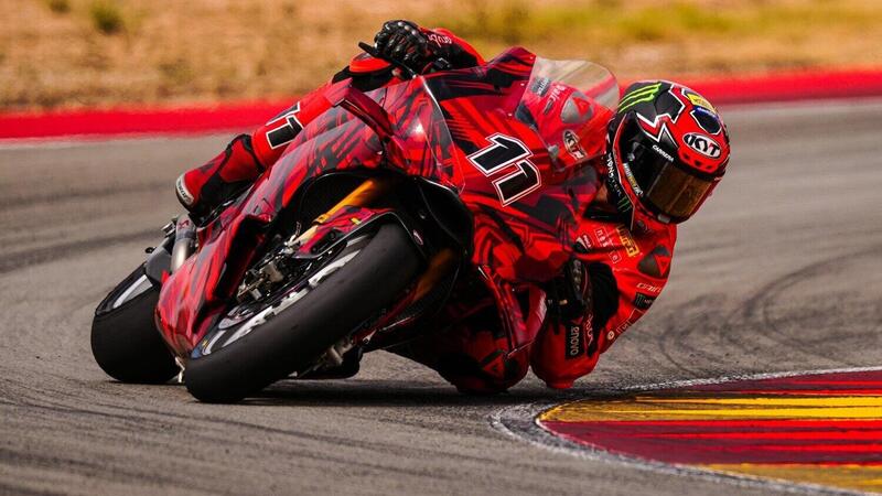 SBK 2025. Razgatlioglu &egrave; pi&ugrave; veloce di Bulega nei test di Aragon