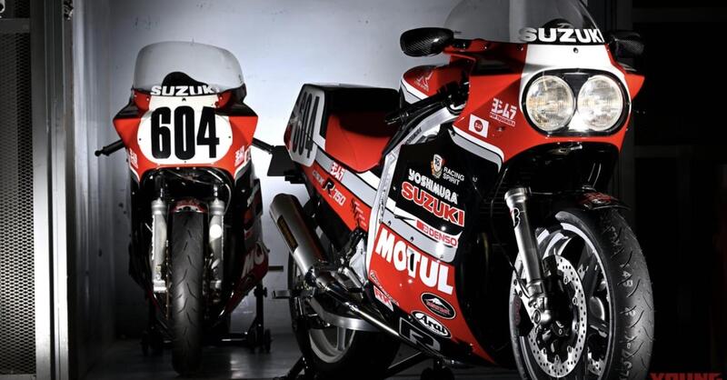 All&rsquo;asta la Yoshimura Suzuki GSX-R750 #604 Complete, icona del raffreddamento aria-olio [GALLERY]