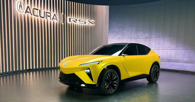 Acura RSX: il nuovo SUV elettrico compatto debutta a Monterey