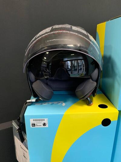 CASCO VESPA VJ DOUBLE BLACK