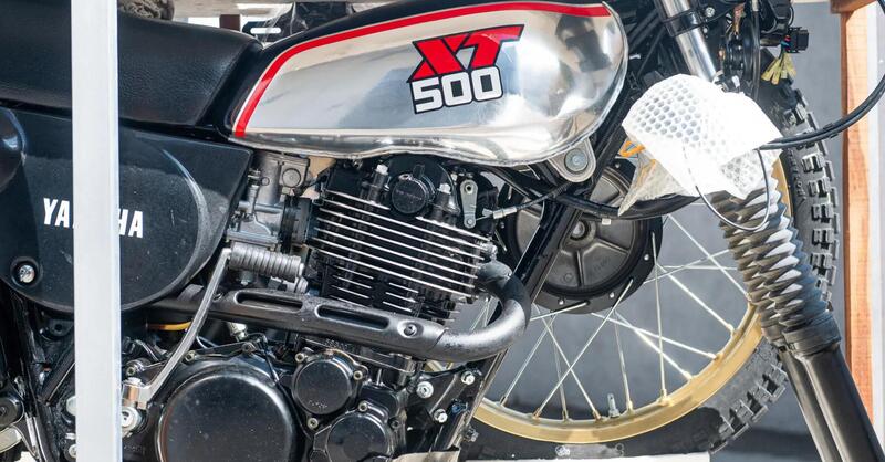 Yamaha XT 500 1986: zero km, 40 anni in una cassa e adesso all&#039;asta!