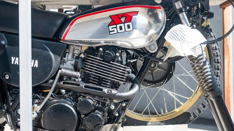 Yamaha XT 500 1986: zero km, 40 anni in una cassa e adesso all&#039;asta!