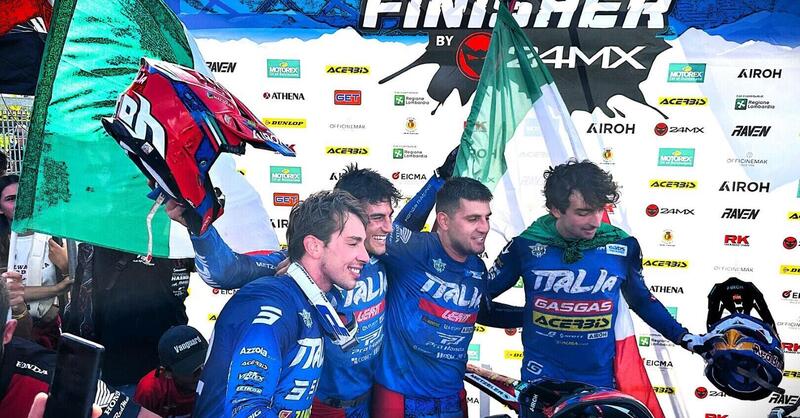 FIM 6Days&reg; Bergamo 2025. Breaking News. L&rsquo;Italia Super &egrave; 3 volte Campione del Mondo