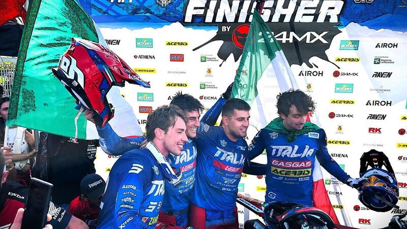 FIM 6Days&reg; Bergamo 2025. Breaking News. L&rsquo;Italia Super &egrave; 3 volte Campione del Mondo