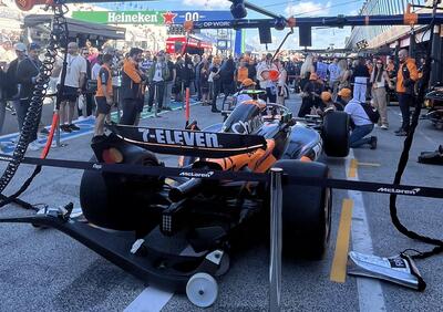 F1. GP Olanda: McLaren porta in pista la nuova ala posteriore per la MCL39 ma c'è un retroscena