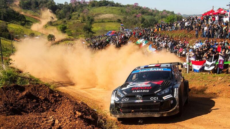 WRC25 #10 Paraguay D2. Colpo di scena: Ogier in testa [VIDEO]