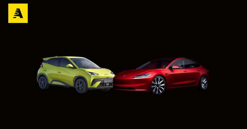 BYD supera Tesla in Europa: vendite record per le elettriche, Tesla in caduta libera