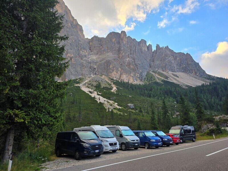 Van parcheggiati