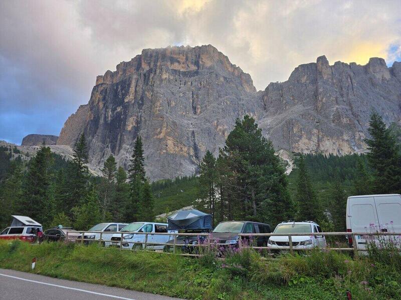 Campeggio selvaggio