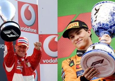 Oscar Piastri come Schumacher: a Monza la sfida mondiale di F1 con Norris