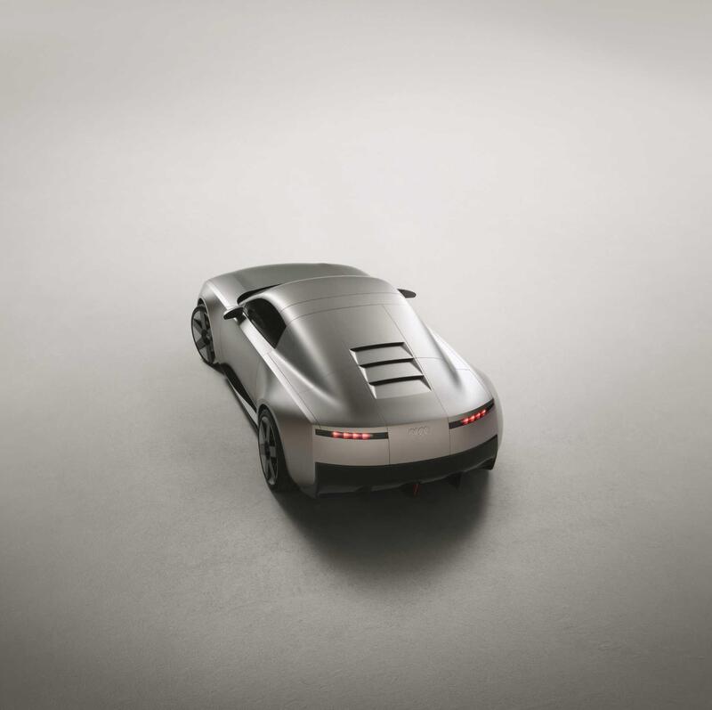 Posteriore della nuova Audi Concept C