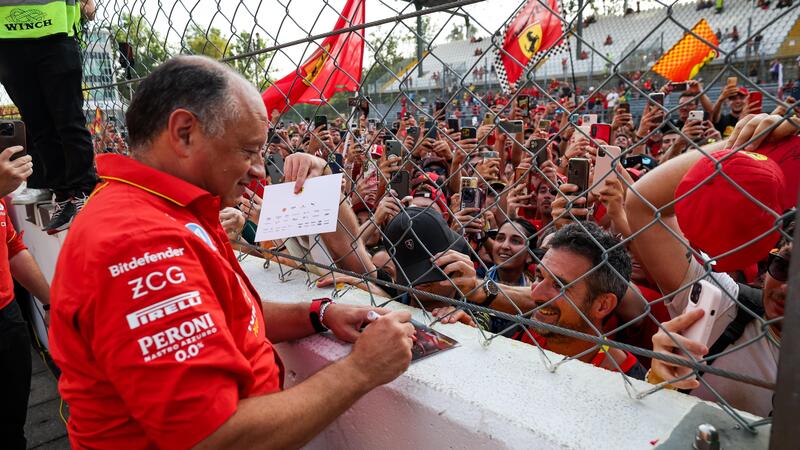 F1. Ferrari a Monza, Vasseur carica la squadra: &ldquo;Daremo tutto, ci metteremo l&rsquo;anima&rdquo;