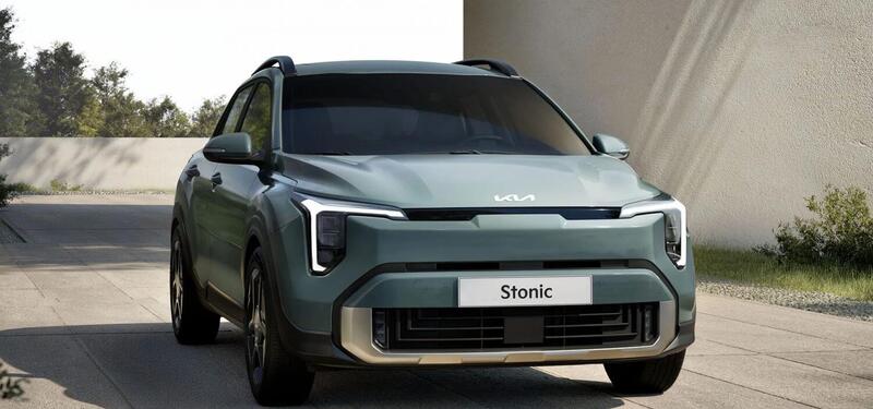 Il nuovo frontale della Kia Stonic