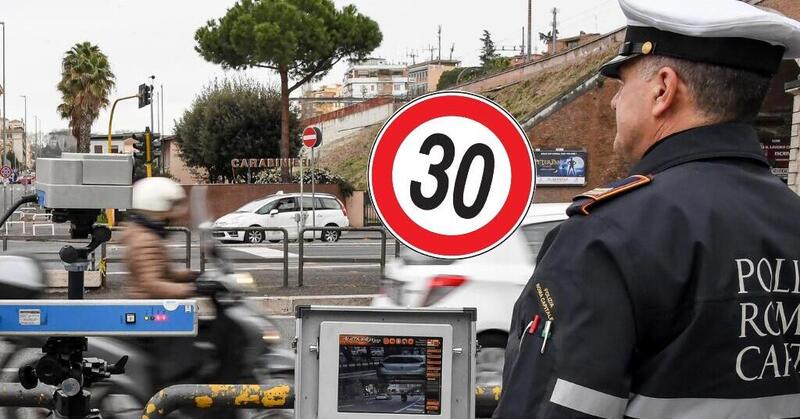 Roma 30 km/h, inizia la rivoluzione: ecco le prime 50 vie interessate