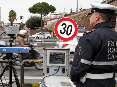 Roma 30 km/h, inizia la rivoluzione: ecco le prime 50 vie interessate