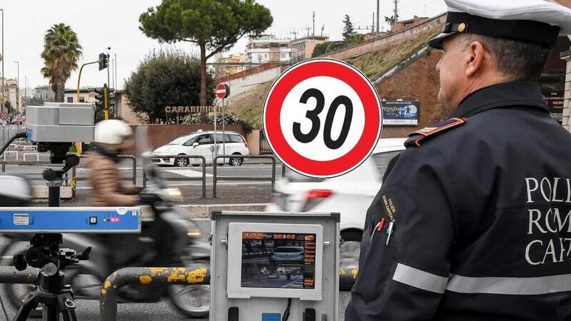 Roma 30 km/h, inizia la rivoluzione: ecco le prime 50 vie interessate