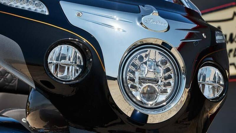 Il radar c&#039;&egrave;, ma non si vede. Indian Motorcycle lo nasconder&agrave; nel faro