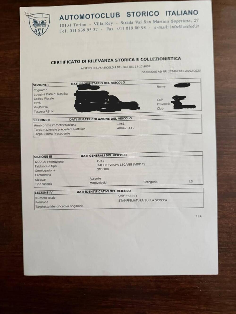 Piaggio PIAGGIO VESPA 150/VBB (VBB1 T) (10)