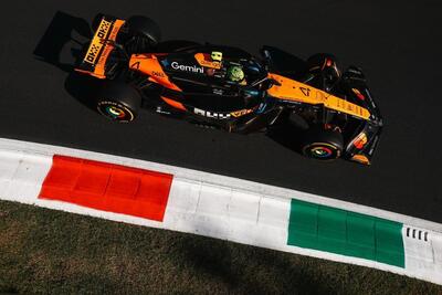F1. GP Monza: Norris domina la FP2, Leclerc vicino. Piastri sotto investigazione, Antonelli fuori alla Lesmo 2