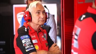 MotoGP 2025. GP della Catalogna. Davide Tardozzi: "C'&egrave; delusione da parte nostra e da parte di Pecco, ci manca almeno mezzo secondo" [VIDEO]