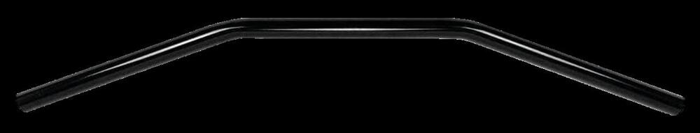 Manubrio Drag Bar 1" Largo 81cm nero, con fossette 