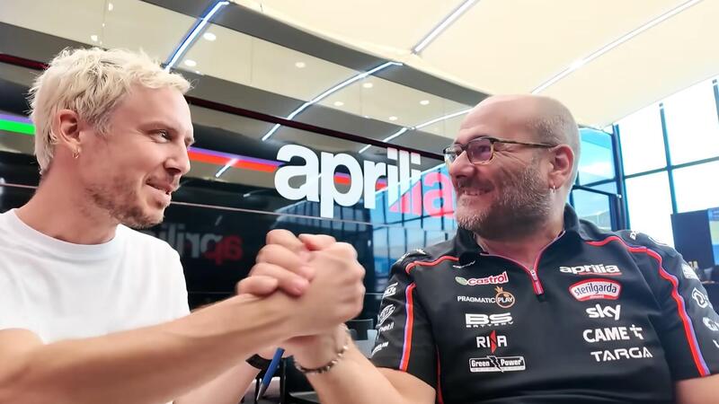 MotoGP 2025. ESCLUSIVO - Fabiano Sterlacchini, da braccio destro di Dall&#039;Igna ad Aprilia, passando per KTM: &quot;Sperimentatori puri. Bez? Chapeau&quot; [VIDEO]