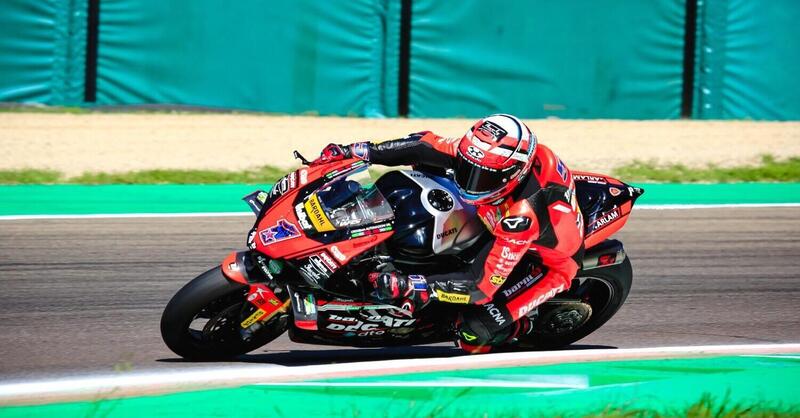 Dunlop CIV 2025, Imola. Michele Pirro &egrave; unfit dopo essere scivolato nelle prove libere