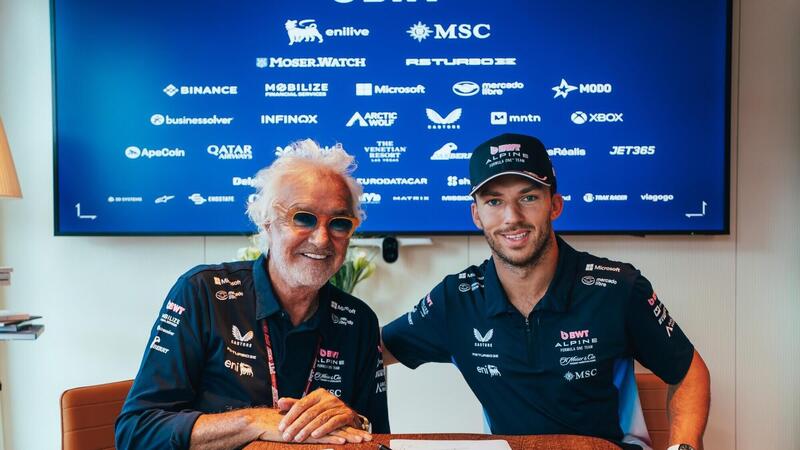 Formula 1, Pierre Gasly rinnova con Alpine fino al 2028. Briatore: &quot;&Egrave; il nostro pilota di punta&quot;